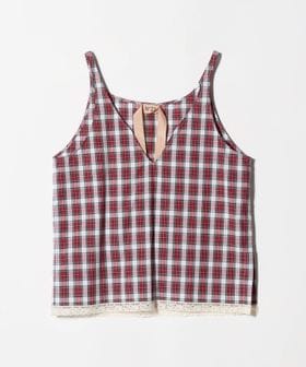 N°21/＜N°21＞チェック レース キャミ/タンクトップ / キャミソール