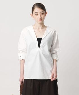 Tu es mon Tresor/【別注】＜Tu es mon Tresor＞セーラーカラー シャツ/シャツ / ブラウス