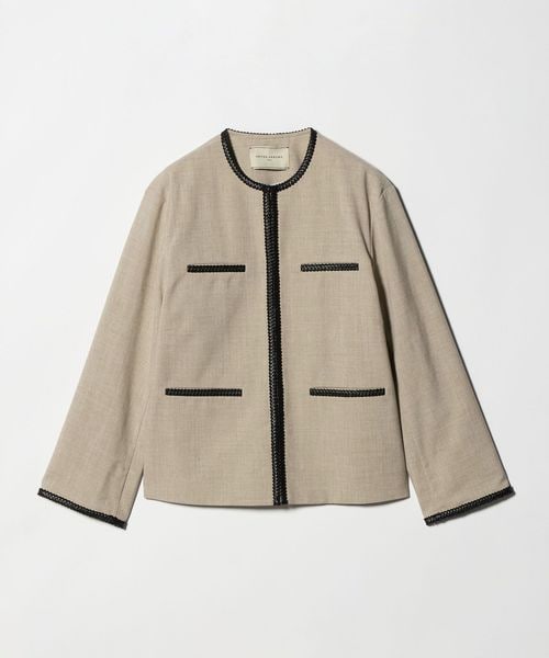 UNITED ARROWS/Spiree ASAMI ノーカラー ジャケット/ノーカラージャケット