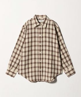 RÓHE/＜ROHE＞オーバー チェック シャツ/シャツ / ブラウス