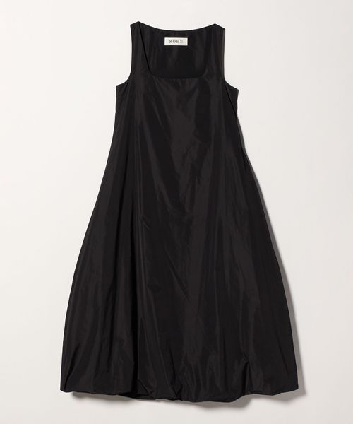 RÓHE/＜ROHE＞スクエアネック ボリューム ワンピース/ワンピース