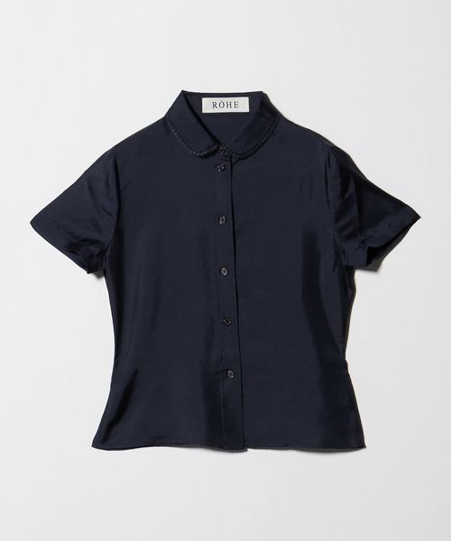 RÓHE/＜ROHE＞エンブロイダリー フィット シャツ/シャツ / ブラウス