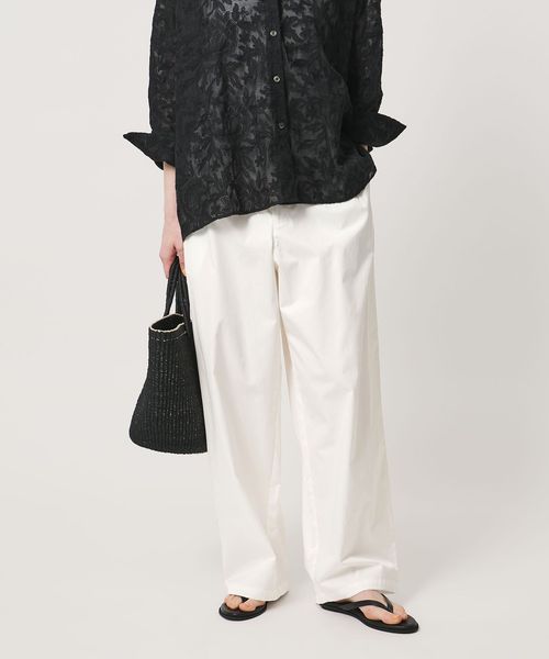 UNITED ARROWS/バック ギャザー リボンデザイン パンツ/その他パンツ