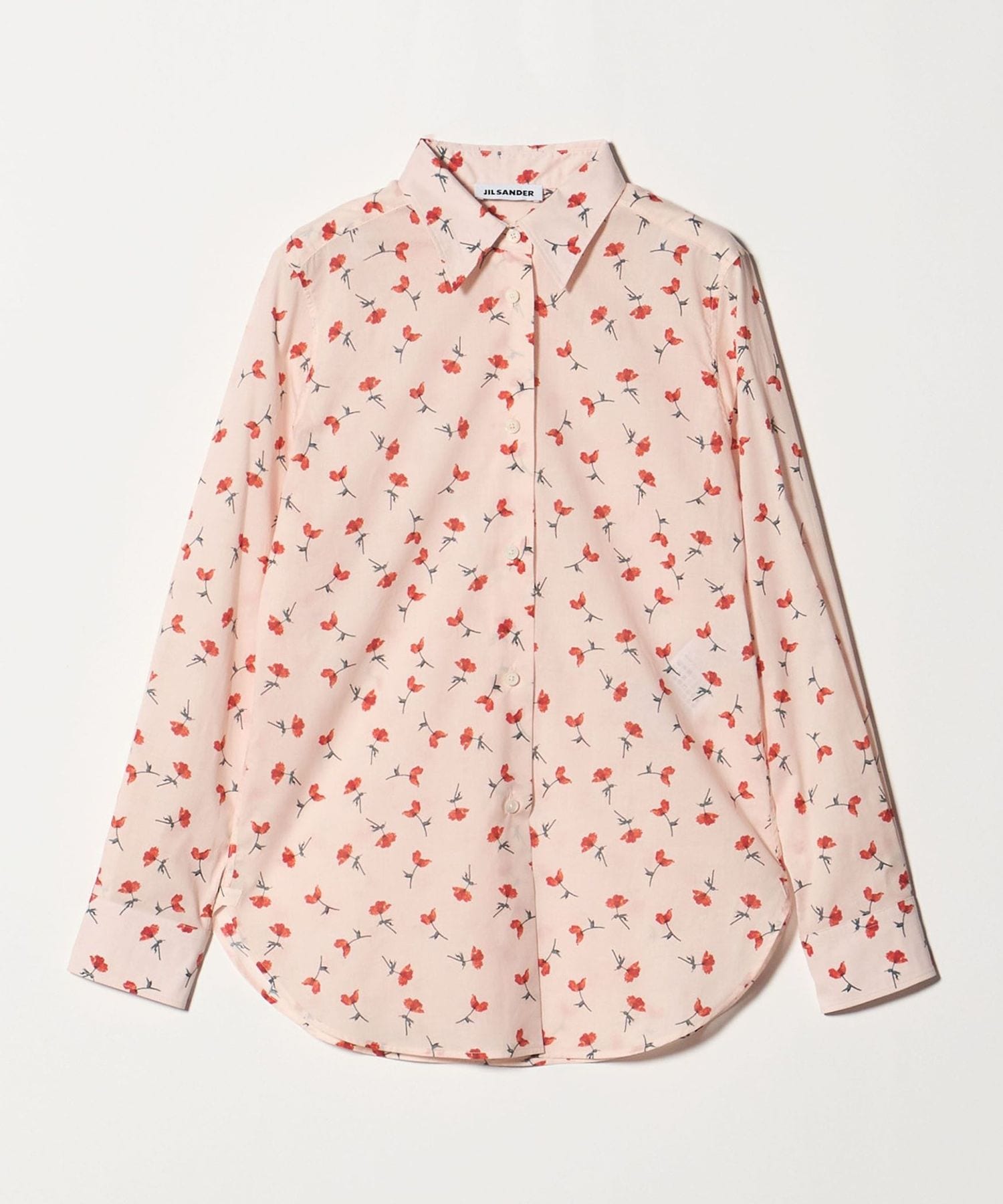 JIL SANDER＞フラワープリント シャツ