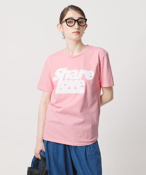 MIXTA/【別注】＜MIXTA＞SHARE LOVE Tシャツ/Tシャツ / カットソー