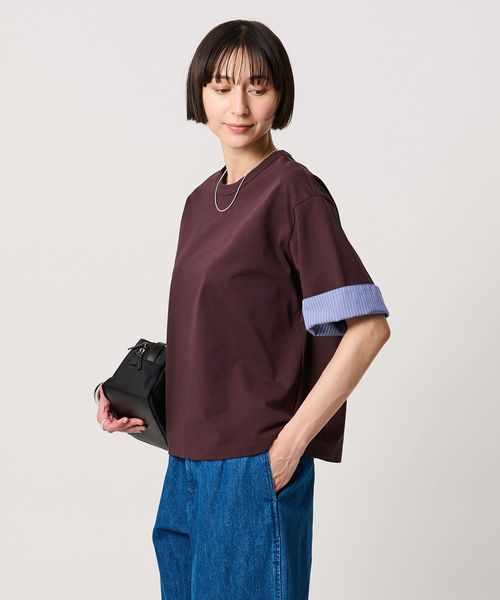 UNITED ARROWS/ターン アップ カットソー/Tシャツ / カットソー