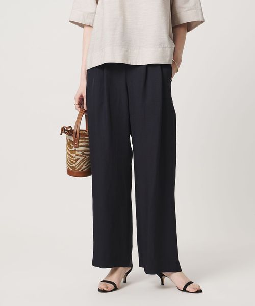 UNITED ARROWS/タック イージーパンツ ‐ウォッシャブル‐/その他パンツ