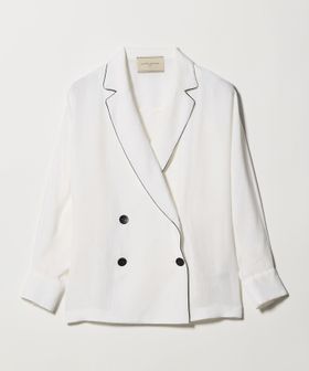 UNITED ARROWS/パイピング ドルマン ブラウス ジャケット ‐ウォッシャブル‐/テーラードジャケット