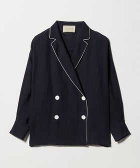 UNITED ARROWS/パイピング ドルマン ブラウス ジャケット ‐ウォッシャブル‐/テーラードジャケット