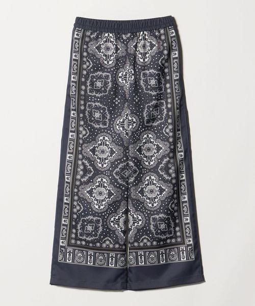 UNITED ARROWS/スカーフ プリント イージーパンツ ‐ウォッシャブル‐/イージーパンツ