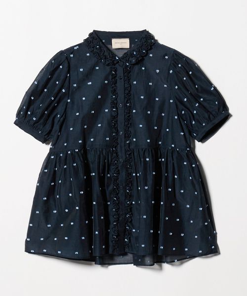 UNITED ARROWS/2トーン ドット ジャガード シャツ/シャツ / ブラウス
