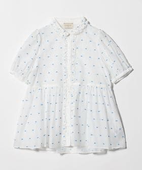 UNITED ARROWS/2トーン ドット ジャガード シャツ/シャツ / ブラウス