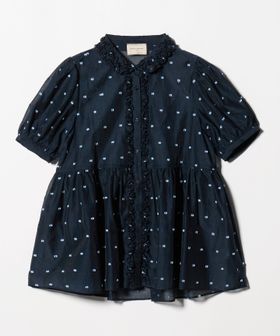 UNITED ARROWS/2トーン ドット ジャガード シャツ/シャツ / ブラウス