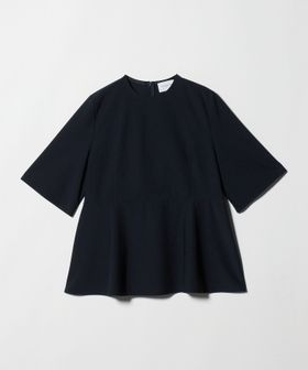 UNITED ARROWS/５分袖 ペプラム Tシャツ ‐吸水速乾‐/Tシャツ / カットソー