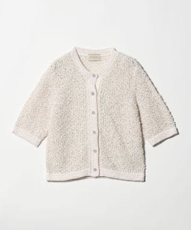 UNITED ARROWS/YTM 7分袖 カラー ミックス カーディガン/カーディガン / ボレロ