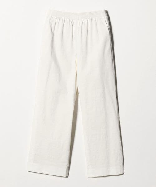 UNITED ARROWS/NALYA クロップドパンツ OFF WHITE/スラックス