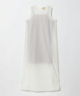 UNITED ARROWS/シアー レイヤード ノースリーブ ワンピース/ワンピース