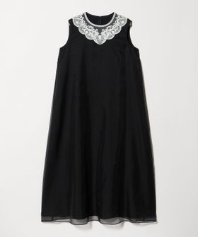 UNITED ARROWS/オーガンジー レース ワンピース/ワンピース