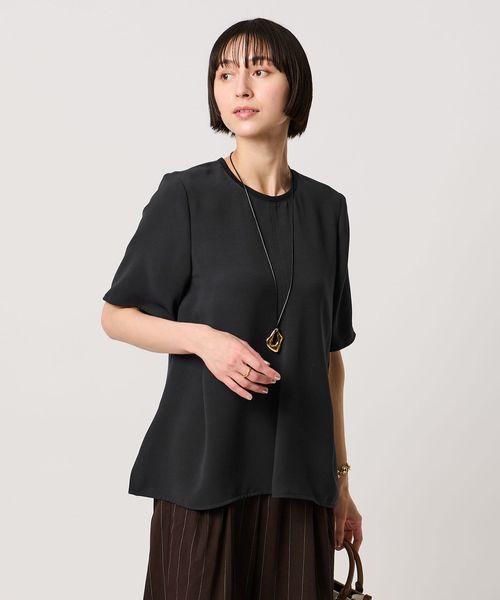 UNITED ARROWS/COMFY イレギュラー ヘム ブラウス ‐防汚 UVカット ウォッシャブル‐/シャツ / ブラウス