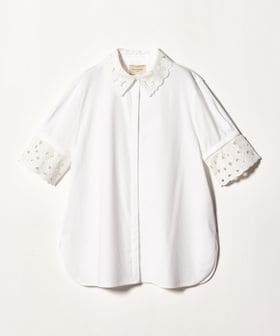 UNITED ARROWS/エンブロイダリー シャツ ブラウス 4WAY/シャツ / ブラウス