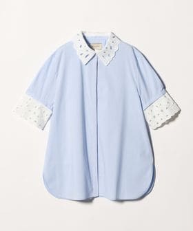 UNITED ARROWS/エンブロイダリー シャツ ブラウス 4WAY/シャツ / ブラウス