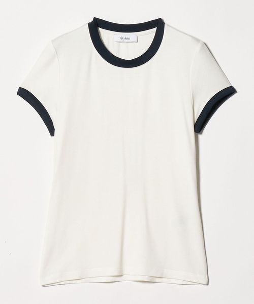 Stylein/＜Stylein＞CLEO リンガー Tシャツ/Tシャツ / カットソー