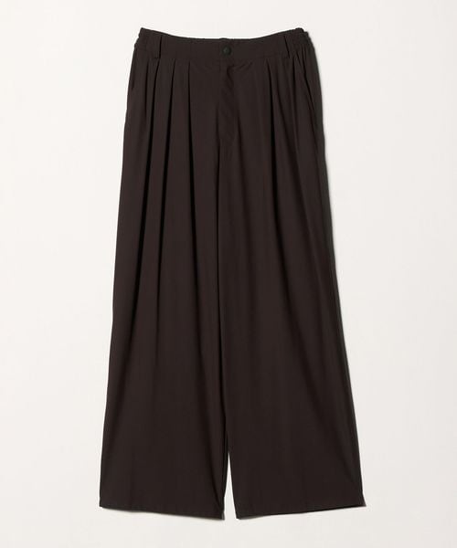 UNITED ARROWS/ジャージー タック ワイドパンツ ‐ウォッシャブル‐/その他パンツ