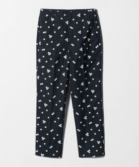 UNITED ARROWS/エンブロイダリー フラワー スリム テーパードパンツ ‐ウォッシャブル‐/スラックス
