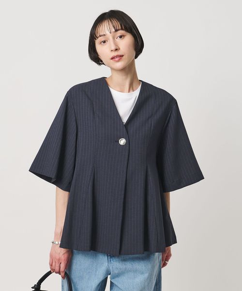 UNITED ARROWS/Spiree ストライプ ブラウス ‐ウォッシャブル‐/シャツ / ブラウス