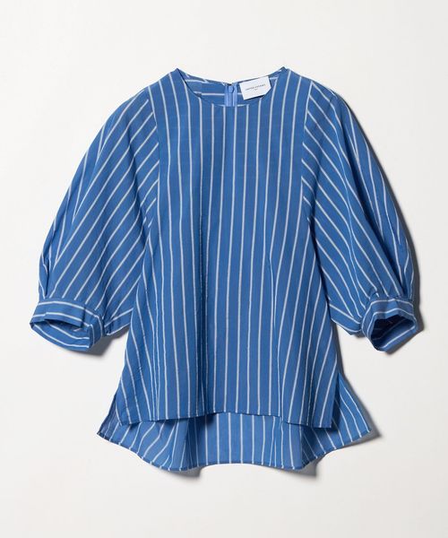 UNITED ARROWS/クリーン ストライプ マリン ブラウス ‐ウォッシャブル‐/シャツ / ブラウス