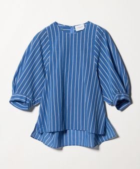 UNITED ARROWS/クリーン ストライプ マリン ブラウス ‐ウォッシャブル‐/シャツ / ブラウス