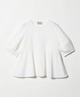 UNITED ARROWS/ポンチ ペプラム ショートスリーブ カットソー/Tシャツ / カットソー