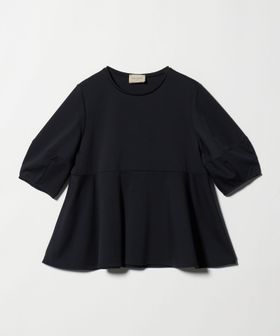 UNITED ARROWS/ポンチ ペプラム ショートスリーブ カットソー/Tシャツ / カットソー