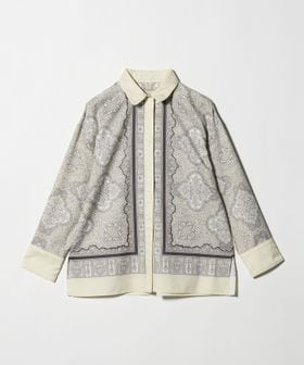 UNITED ARROWS/スカーフ プリント シャツ ‐ウォッシャブル‐/シャツ / ブラウス
