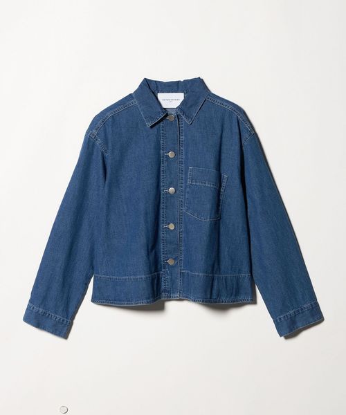 UNITED ARROWS/ステッチ フレア デニムジャケット/デニムジャケット