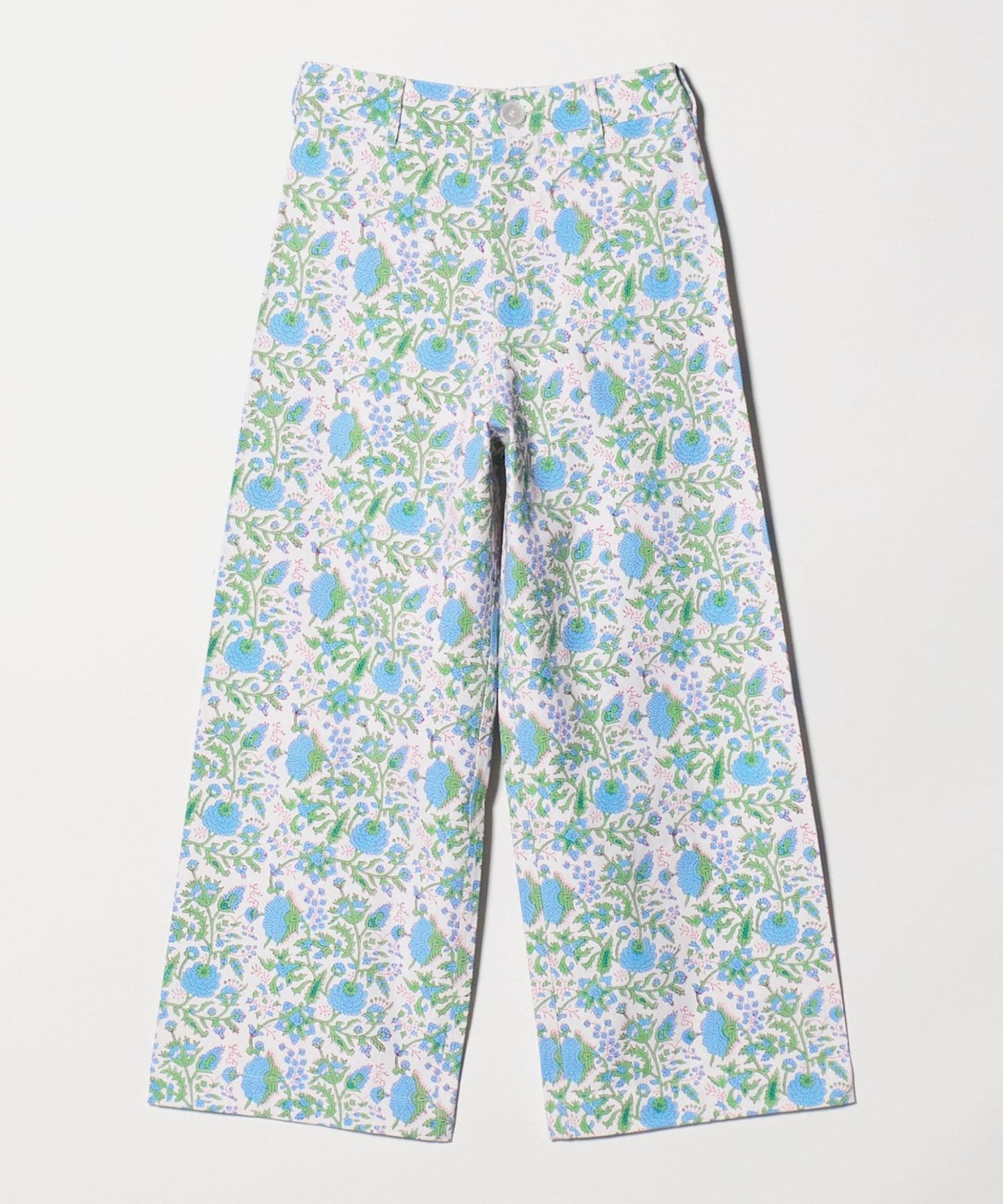 SZ Blockprints＞フラワー プリント ディスコパンツ