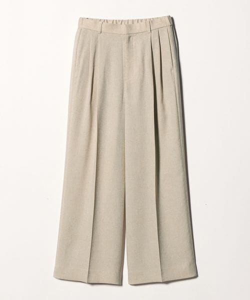 UNITED ARROWS/Spiree IAS 2タック ワイドパンツ ‐UVカット 接触冷感 ウォッシャブル‐/スラックス