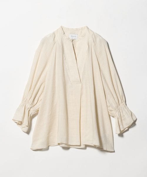 UNITED ARROWS/ラミー スキッパー Vネック ブラウス ‐ウォッシャブル‐/シャツ / ブラウス