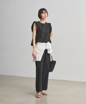 UNITED ARROWS/スカラップ フリル オールインワン パンツ ‐ウォッシャブル‐/オーバーオール / オールインワン