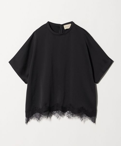 UNITED ARROWS/サテン レース コンビ ブラウス/シャツ / ブラウス