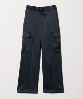 UNITED ARROWS/サテン クリーン ポケット パンツ ‐ウォッシャブル‐/カーゴパンツ