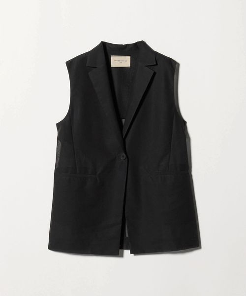 UNITED ARROWS/シアー ミドル ベスト ‐ウォッシャブル‐/ベスト