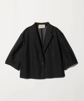 UNITED ARROWS/シアー ショート ジャケット ‐ウォッシャブル‐/テーラードジャケット