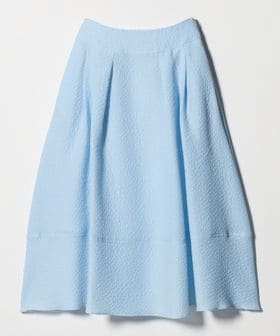 UNITED ARROWS/オーガンジー ジャガード フレアスカート ‐ウォッシャブル‐/ミモレ / ロング