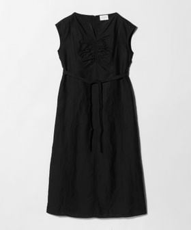 UNITED ARROWS/リネン シャーリング スキッパー ワンピース ‐ウォッシャブル‐/ワンピース
