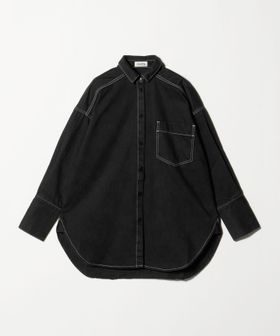 AKYN/＜AKYN＞デニム シャツ BLACK/デニムジャケット