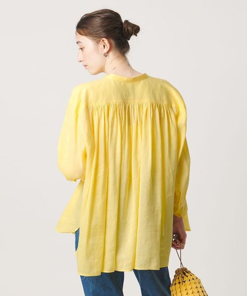 UNITED ARROWS/ラミー バンドカラー シャツ ‐ウォッシャブル‐/シャツ / ブラウス