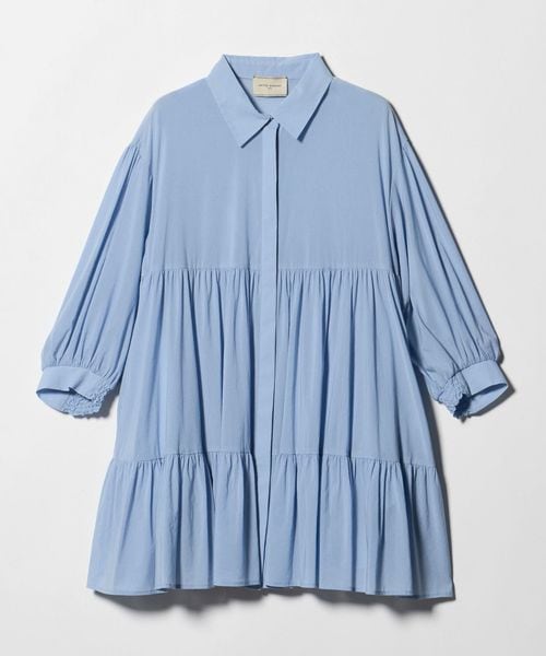 UNITED ARROWS/ボイル ティアード チュニック/シャツ / ブラウス