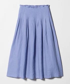 UNITED ARROWS/リネン タック ロングスカート ‐ウォッシャブル‐/ミモレ / ロング