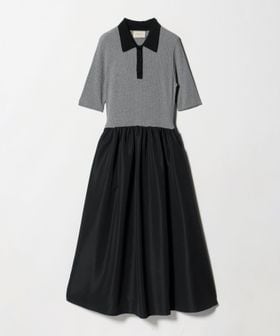 UNITED ARROWS/フィット＆フレア ポロワンピース ‐ウォッシャブル‐/ワンピース